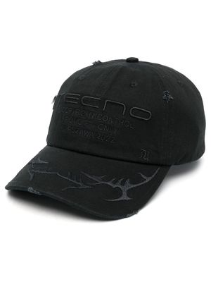 MISBHV embroidered baseball cap - Black