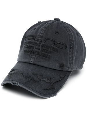 MISBHV embroidered denim cap - Black