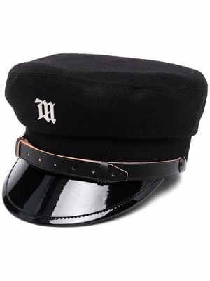 MISBHV Gavroche felted wool hat - Black