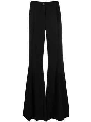 MISBHV high-waisted flared trousers - Black