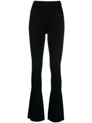 MISBHV knitted flared trousers - Black