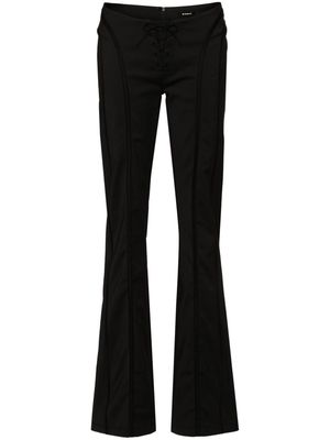 MISBHV Lara flared trousers - Black