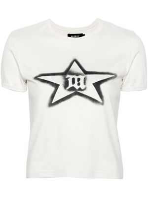 MISBHV logo-print cotton T-shirt - White