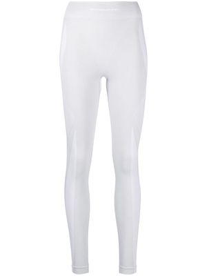 MISBHV logo-waist ski leggings - Grey