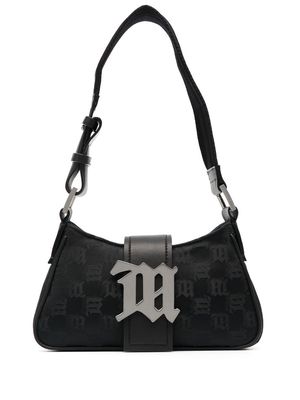MISBHV logo zipped shoulder bag - Black