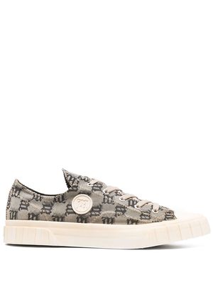 MISBHV monogram low-top sneakers - Brown