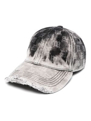 MISBHV monogram-pattern baseball cap - Black