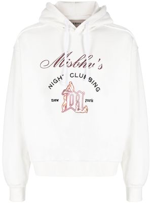 MISBHV Night Clubbing hooded sweatshirt - White