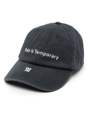 MISBHV Pain Is Temporary baseball cap - Black