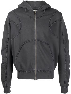 MISBHV piped zip-up hoodie - Grey