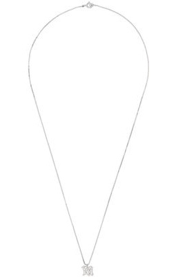 MISBHV Silver 'The M' Necklace