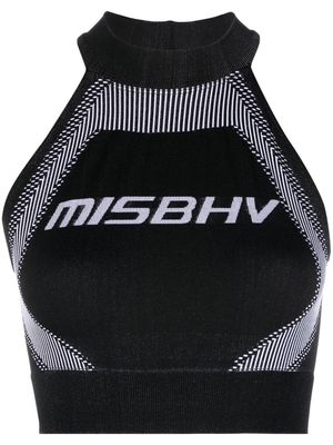 MISBHV sleeveless cropped top - Black