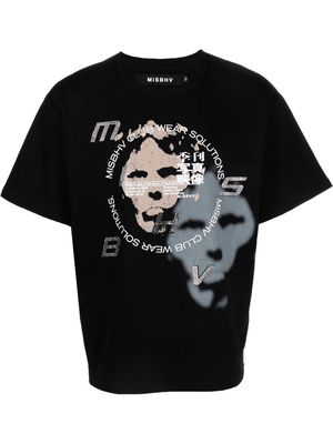 MISBHV Soundsystem graphic-print T-shirt - Black