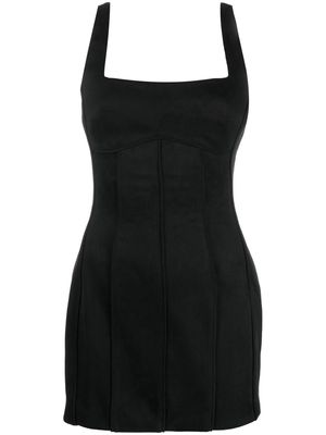 MISBHV square-neck mini dress - Black