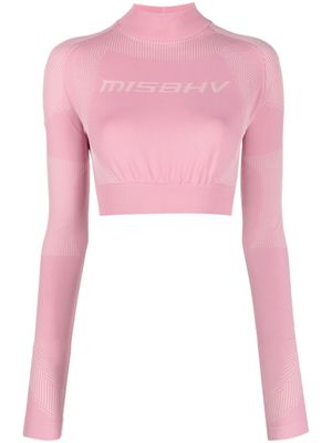 MISBHV Stretch Sport cropped top - Pink