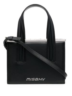 MISBHV Trinity leather handbag - Black