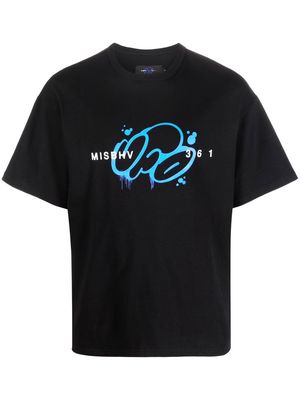 MISBHV x UFO361 logo-print T-shirt - Black