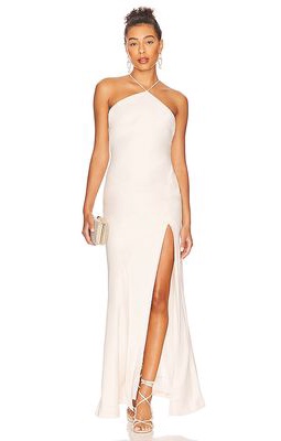MISHA Posey Gown in Ivory