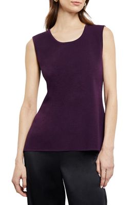 Misook Classic Knit Tank Top in Ultraviolet