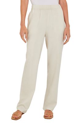 Misook Straight Leg Knit Pants in Biscotti