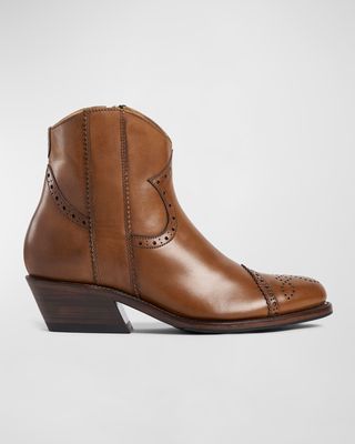 Miss Billy Saddle Ankle Boots