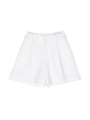 Miss Grant Kids elasticated-waist shorts - White