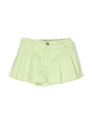 Miss Grant Kids elasticated-waist skorts - Green