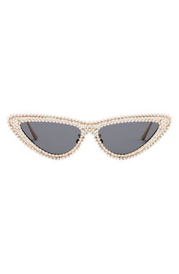 MissDior Cat Eye Sunglasses in Shiny Gold /Smoke