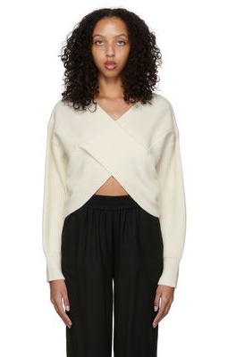 Missing You Already Off-White Wool Sweater