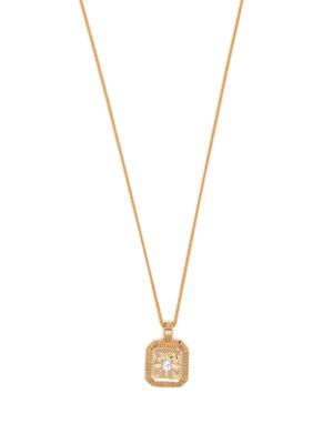 Missoma April birthtstone star-pendant necklace - Gold