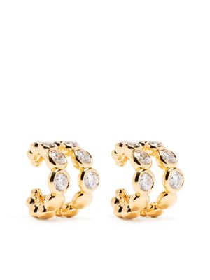 Missoma Articulated embellished ear cuffs - Gold