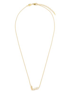 Missoma beaded crystal necklace - Gold