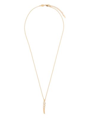 Missoma beaded crystal pendant necklace - Gold