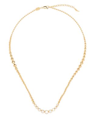 Missoma crystal-embellished necklace - Gold