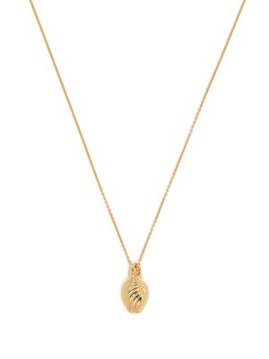Missoma droplet-pendant chain necklace - Gold