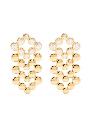 Missoma Glamour drop earrings - Gold