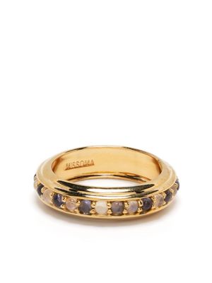 Missoma gold-plated vermeil crystal ring