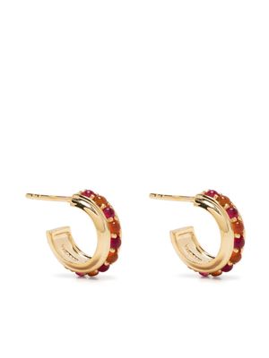Missoma gold-plated vermeil hoop earrings