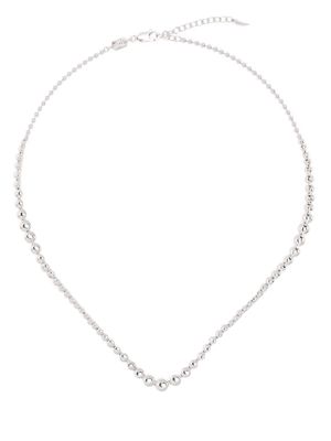 Missoma graduated ball chain necklace - Silver