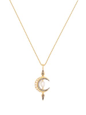 Missoma Harris Moon pearl necklace - Gold