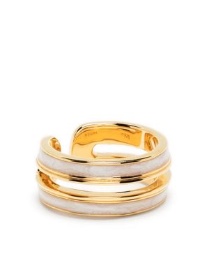 Missoma Haze Ovate gold ring