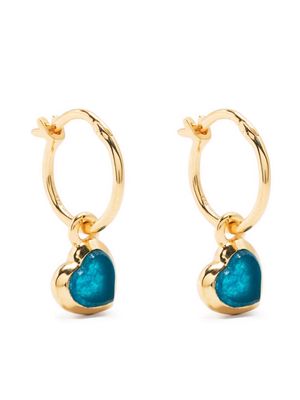 Missoma Jelly Heart earrings - Gold
