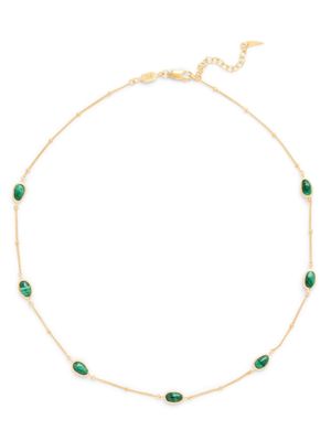 Missoma Magma gemstone-detail necklace - Gold
