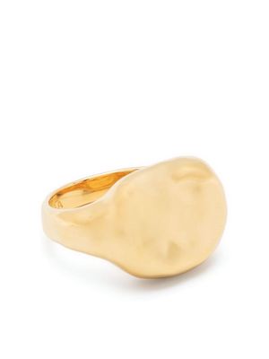 Missoma Molten engravable signet ring - Gold
