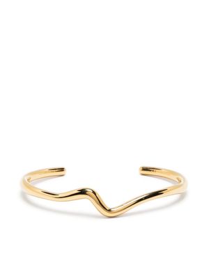 Missoma Molten wave cuff bracelet - Gold