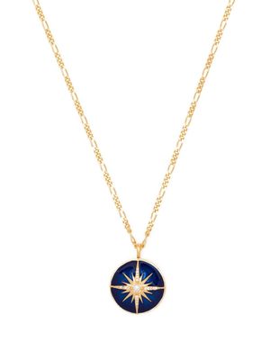 Missoma Round Star pearl-detail necklace - Gold