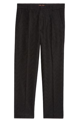 Missoni Chevron Weave Cotton Chinos in Black Tones