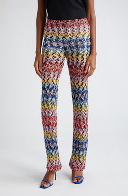 Missoni Colorful Loop Knit Trousers in Krg0072 Multicolor