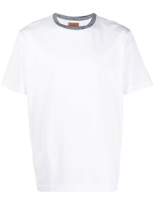 Missoni contrasting-neckline detail T-shirt - White