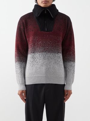 Missoni - Dégradé Jacquard-knit Roll-neck Sweater - Mens - Multi